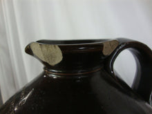 Load image into Gallery viewer, Antique El Farrar Burlington VT Country Brown Stoneware 2 Gallon Pottery Jug