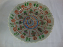 Load image into Gallery viewer, Antique Porcelain Floral Pedestal Trinket Offering Dishes Set of 2 *CHIPS*