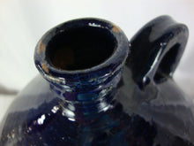 Load image into Gallery viewer, Marvin Bailey Signed Folk Art Cobalt Blue Ugly Face Jug