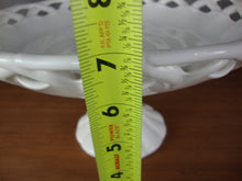 Load image into Gallery viewer, Vintage Old Colony White Milk Glass Cutout Pedestal Compote Bowl Dish