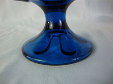 Load image into Gallery viewer, MCM Viking Glass Bluenique Six Petal Compote Bowl Dish