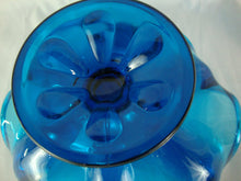 Load image into Gallery viewer, MCM Viking Glass Bluenique Six Petal Compote Bowl Dish