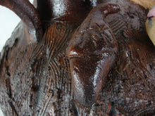 Load image into Gallery viewer, Dale Costner Signed Folk Art Woodland Squirrel with Acorns Face Jug