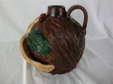 Load image into Gallery viewer, Dale Costner Signed Folk Art Woodland Squirrel with Acorns Face Jug