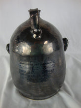 Load image into Gallery viewer, Marvin Bailey Signed Folk Art Metallic Grey Ugly Face Jug