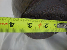 Load image into Gallery viewer, Harold & Grace Hewell 1999 Signed Folk Art Moss Green Ugly Face Jug