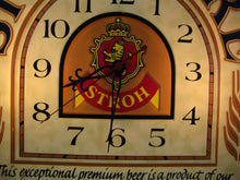 Load image into Gallery viewer, Vintage Stroh Signature Molded Plastic Electric Man Cave Bar Beer Clock Vintage Stroh Signature Molded Plastic Electric Man Cave Bar Beer Clock *NOT WORKING PROPERLY*