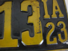 Load image into Gallery viewer, 1923 Iowa Matched Pair 28-0513 Car Tag Automobile License Plates