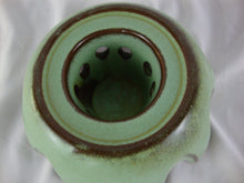 Load image into Gallery viewer, Frankoma Pottery Prairie Green Teapot Dish Warmer Base Stand