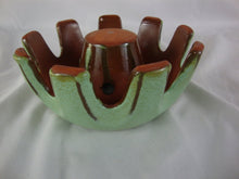 Load image into Gallery viewer, Frankoma Pottery Prairie Green Teapot Dish Warmer Base Stand