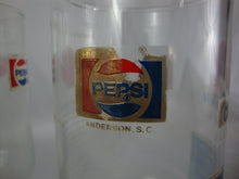 Load image into Gallery viewer, 1974 Pepsi Clemson Football Undefeated Season Clear Glass Tumblers Set of 5