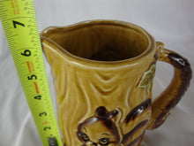 Load image into Gallery viewer, Vintage Japan Ceramic Anthropomorphic Squirrel Small Decor Pitcher