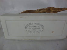 Load image into Gallery viewer, 1973 Ski Country Bourbon Whiskey 4/5 Quart Mountain Lion Ceramic Decanter Empty