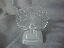 Load image into Gallery viewer, Vintage Cristal D'Arques Lead Crystal Peacock Bird Figurine