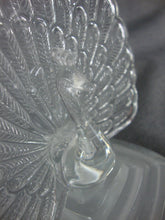 Load image into Gallery viewer, Vintage Cristal D'Arques Lead Crystal Peacock Bird Figurine