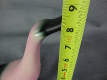 Load image into Gallery viewer, MCM 1950's Stanford Sebring Pink/Black Ceramic Goose Duck Figurine Decor