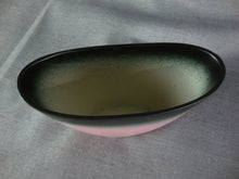 Load image into Gallery viewer, MCM Stanford Sebring Pink Black Ceramic Planter Vase