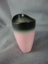 Load image into Gallery viewer, MCM Stanford Sebring Pink Black Ceramic Planter Vase