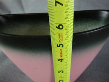 Load image into Gallery viewer, MCM Stanford Sebring Pink Black Ceramic Planter Vase