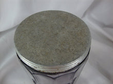 Load image into Gallery viewer, Vintage Glass Purple Tint Coffee Refrigerator Jar with Screw Metal Lid