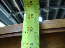 Load image into Gallery viewer, Vintage MCM Cherry Arch Top One Piece China Display Hutch Cabinet