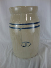 Load image into Gallery viewer, Vintage Marshall Pottery TX 5 Gallon Pottery Butter Churn with Lid