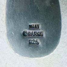 Load image into Gallery viewer, Vintage Sterling Silver Turquoise Teardrop Beaded Pendant Necklace