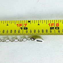 Load image into Gallery viewer, Vintage Sterling Silver Turquoise Teardrop Beaded Pendant Necklace