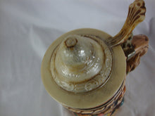 Load image into Gallery viewer, Vintage Japan Bar Cabin Scene Musical Drinking Stein with Lid