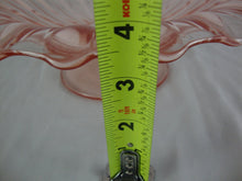 Load image into Gallery viewer, Vintage Heisey Pink Depression Glass Ribbed Pedestal Bowl