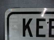 Load image into Gallery viewer, Vintage SC DOT Keep Off Shoulder Traffic Road Metal Sign