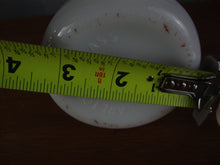 Load image into Gallery viewer, Vintage Carlton Glass White Milk Glass Milk Bottle with City Scene Motif