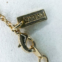 Load image into Gallery viewer, 1970s Romanov Gifts Ruby Slippers Pendant Faberge Chain Necklace