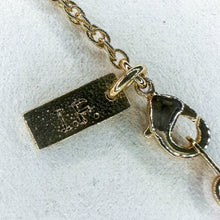 Load image into Gallery viewer, 1970s Romanov Gifts Ruby Slippers Pendant Faberge Chain Necklace