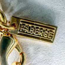 Load image into Gallery viewer, Vintage Large Imperial Ladybug Pendant Faberge Chain Necklace