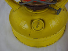 Load image into Gallery viewer, Vintage Dietz No. 100 Balto Gas & Elec Co. Yellow Metal Railroad Lantern