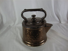 Load image into Gallery viewer, Vintage McCoy USA Bronze Ceramic Teapot Cookie Biscuit Jar with Lid