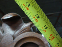 Load image into Gallery viewer, Vintage Walnut Three Drawer Dresser with Stained Glass Attached Mirror