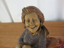 Load image into Gallery viewer, 1995 Cairn Studios (Greenville, SC) Sew Much To Do, Sew Little Time Resin Figurine