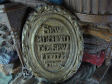 Load image into Gallery viewer, 1995 Cairn Studios (Greenville, SC) Sew Much To Do, Sew Little Time Resin Figurine