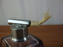 Load image into Gallery viewer, Vintage Purple Crystal Perfume Bottle