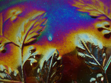 Load image into Gallery viewer, Vintage 2000 Fenton Frank Fenton Birthday Ruby Marigold Ware Holly Collector Plate