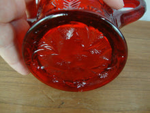 Load image into Gallery viewer, Vintage Mosser Glass Amberina Inverted Strawberry Sugar Bowl