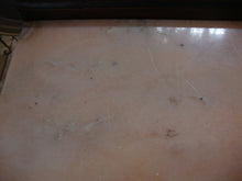 Load image into Gallery viewer, Antique English Hepplewhite Inlaid Server with Peach Alabaster Top