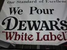 Load image into Gallery viewer, Vintage Dewar's White Label Whisky Bar Mirror