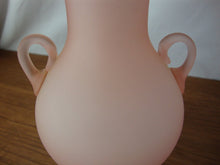 Load image into Gallery viewer, Antique Mount Washington Pink Cased Glass Pedestal Vase