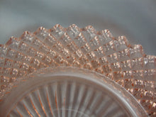 Load image into Gallery viewer, Vintage Anchor Hocking Miss America Pink Glass Teacup and Saucer Set