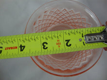 Load image into Gallery viewer, Vintage Anchor Hocking Miss America Pink Glass Teacup and Saucer Set