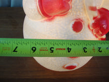 Load image into Gallery viewer, 1960's Frosty The Snowman with Candy Cane Small Lighted Blow Mold