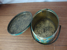 Load image into Gallery viewer, Vintage TinDeco Peter Rabbit on Parade Hinged Oval Trinket Box
